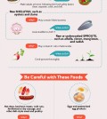 Foods that you should avoid while you are pregnant infographics
