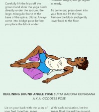 Yoga Poses for Stress Infographic