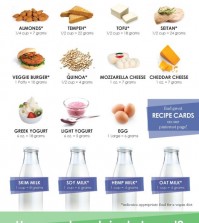 15 Foods For Vegetarians Infographic