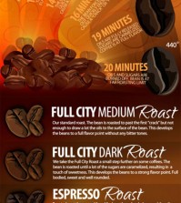 Coffee Roasting Guide Infographic