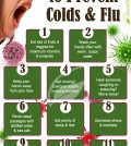 11 Ways How To Cure Colds And Flu Infographic