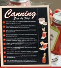 Canning Step-by-Step Guide Infographic