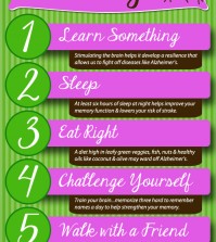 6 Tips How To Improve Your Memory Infographic