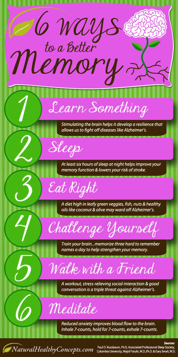 10 Tips For Memory Boosters