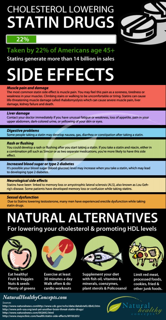 The Truth About Statin Drugs Infographic   Infographic Statin 533x1024 