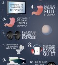 10 Tips To Improve Your Sleep Infographic