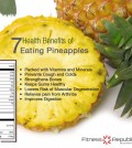 7 Benefits Of Pineapple Infographic