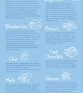 14 Foods To Stimulate Brains Work Infographic