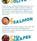 8 Foods To Relieve Pain Infographic