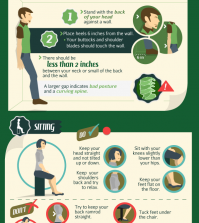 Good Posture Guide Infographic