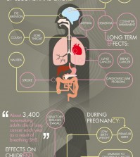 Health Effects Of Passive Smoking Infographic