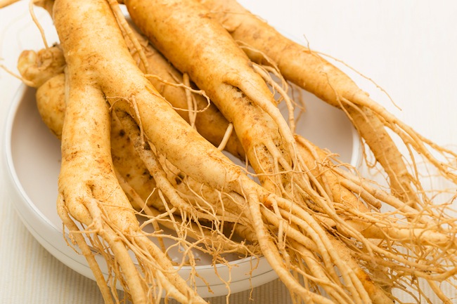 Fresh ginseng root 