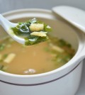 Miso Soup With Tofu And Seaweed