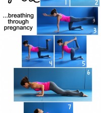 7 Prenatal Yoga Poses Infographic