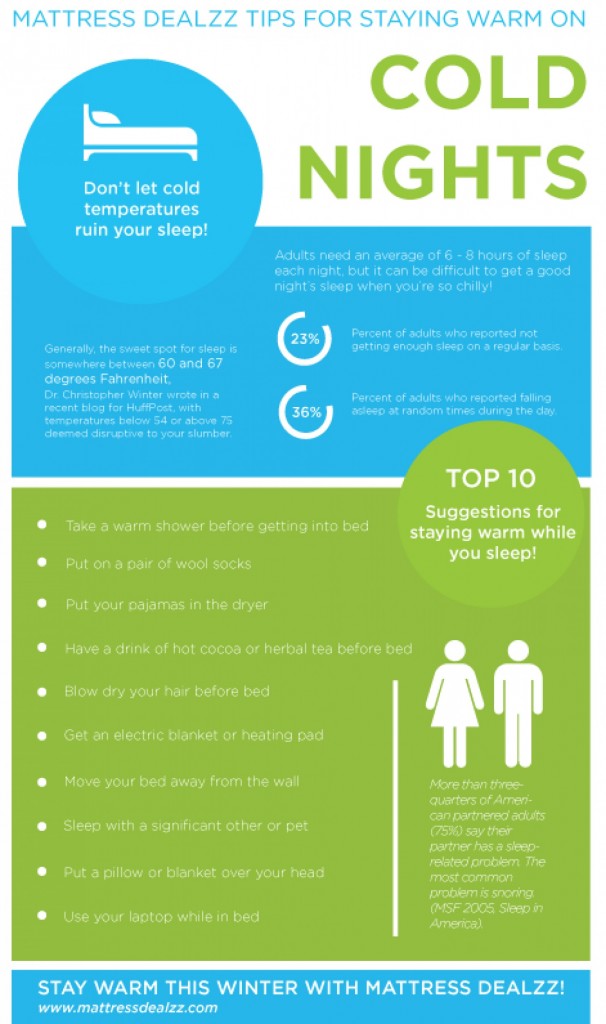 10 Tips For Better Sleep Infographic