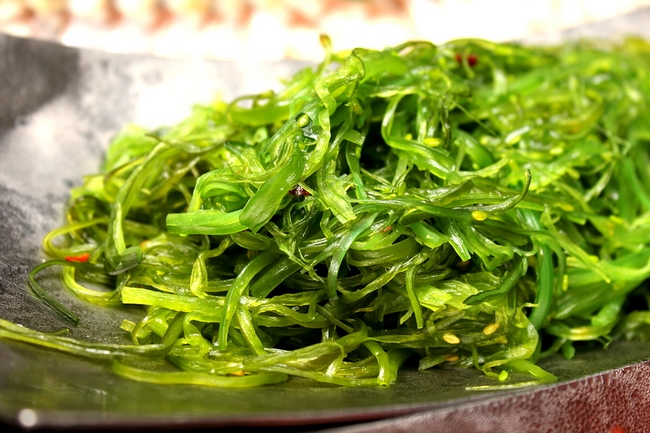 Seaweed Salad With Sesame Seeds