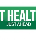 Get Healthy Green Road Sign