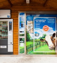 Automated Milk Vending Machine France