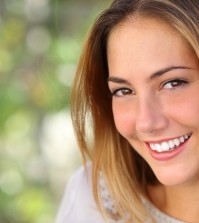 Beautiful Woman With A Whiten Perfect Smile