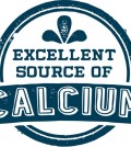 Excellent Source of Calcium Healthy Nutrition Stamp