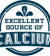 Excellent Source of Calcium Healthy Nutrition Stamp