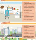 How To Organize Healthy Workplace Infographic