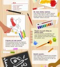 No Toxic Chemicals In Arts Infographic