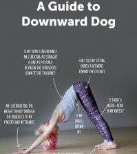 6 Steps To Downward Dog Infographic