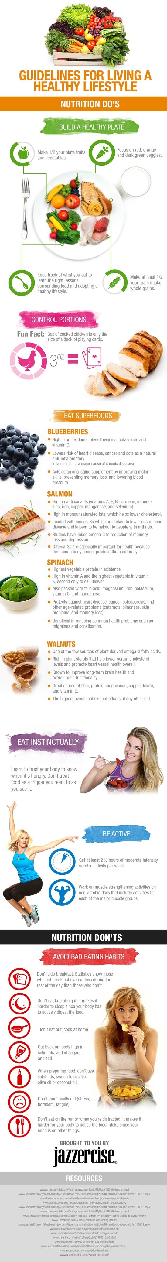 19 Tips When Eating Nutrition Infographic