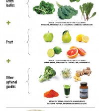 Green Juice Recipe Infographic