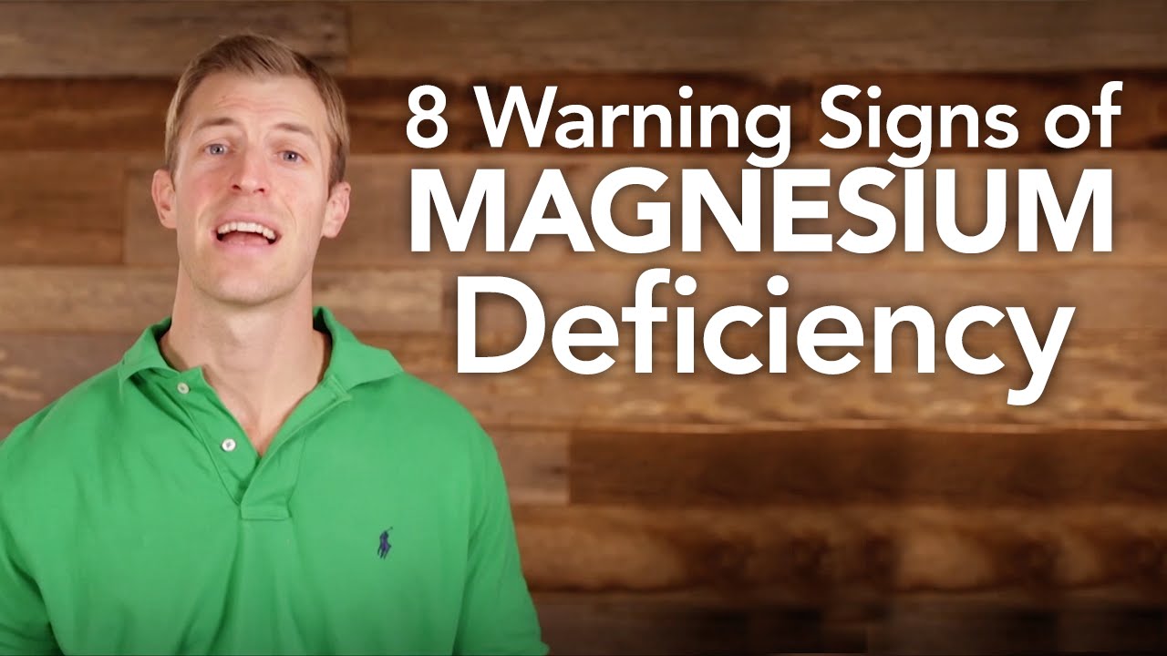 8 Warning Signs Of Magnesium Deficiency You Shouldn't Ignore Video