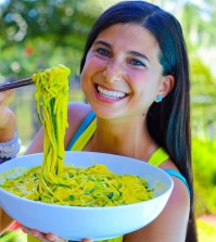 You’re Going To Love This Fully Raw Mango-Avocado Noodle Salad Recipe Video