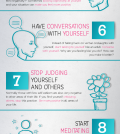 10 Steps To Improve Low Self-Esteem Infographic