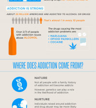 Understanding Addiction: How Does It Happen? Infographic