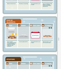 Classic Christmas Recipes To Make Ahead And Freeze Infographic