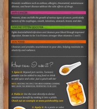 Turmeric: Perfect Spice To Keep You Warm And Healthy During Winter Infographic