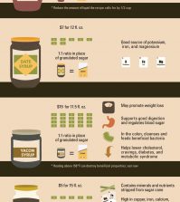 Please, Don’t Pass The Sugar: The Best Healthy Alternatives Infographic