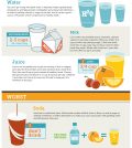 Best & Worst Drinks To Give To Your Kids Infographic