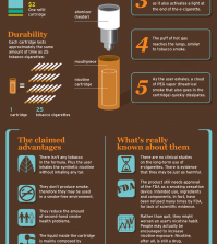 All About E-Cigarettes: What They Really Do To Your Health Infographic