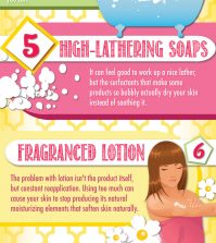 Dry Skin? Here Are 10 Things That Might Be The Cause Infographic