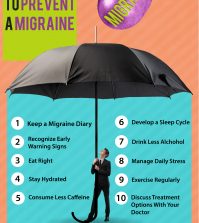 What Can You Do To Avoid Migraines? 10 Effective Ways Infographic