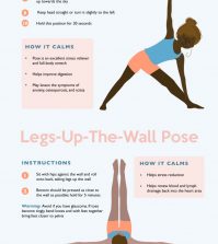 13 Yoga Poses For Inner Peace During Stressful Times Infographic