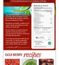 The Unlimited Health Benefits Of Goji Berries Infographic