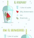 Your Best Friends For This Summer: Healthy Detox Drinks Infographic