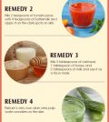 10 Natural Remedies For Curing Dark Spots On Your Skin Infographic