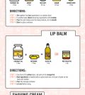 DIY Coconut Oil Beauty Products: Natural, Healthy And Easy To Make Infographic