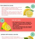 Heal Acne Naturally With These Lemon Recipes Infographic