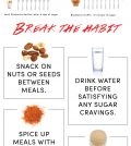 A Few Tricks For Breaking The Sugar Habit Infographic