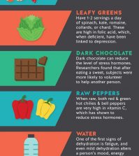 Top 12 Healthy Foods That Can Improve Your Mood Infographic