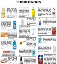 Unusual (But Effective) Home Remedies For Any Occasion Infographic